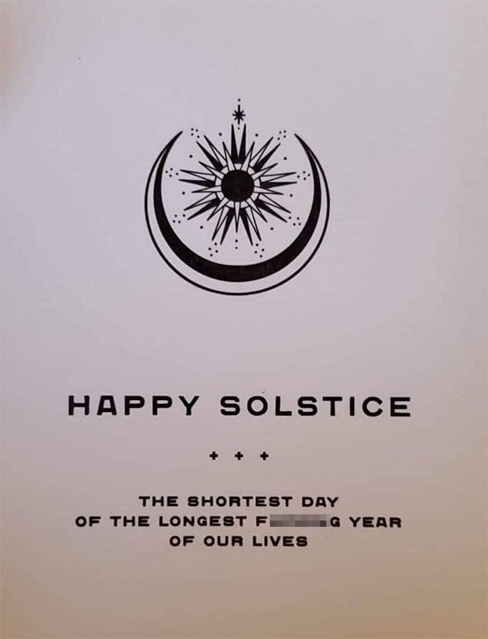 Solstice - Happy Solstice The Shortest Day Of The Longest Fi G Year Of Our Lives