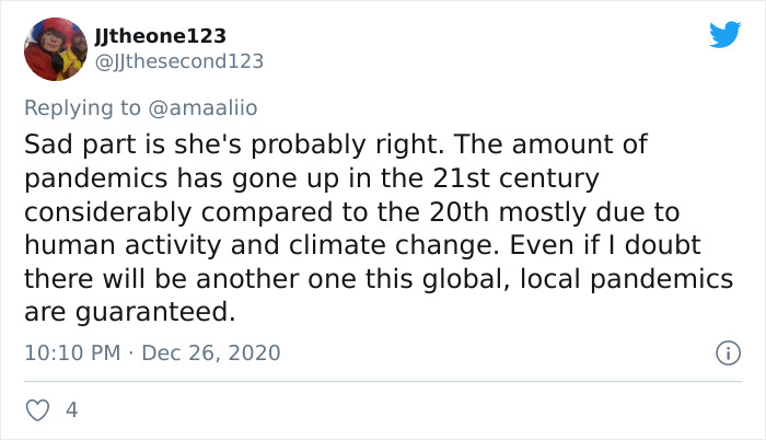 ali zafar tweet psl - JJtheone123 Sad part is she's probably right. The amount of pandemics has gone up in the 21st century considerably compared to the 20th mostly due to human activity and climate change. Even if I doubt there will be another one this g