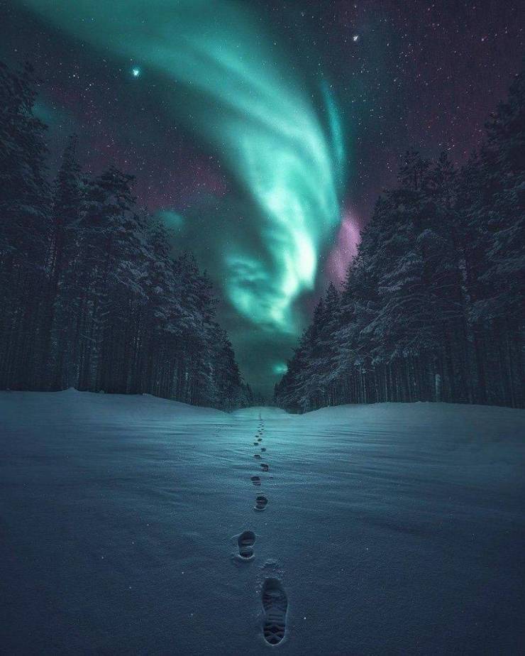 smartphone wallpaper aurora boreal