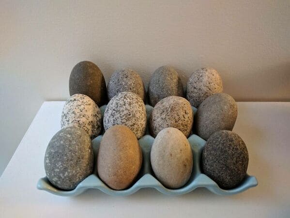 rocks that look like eggs