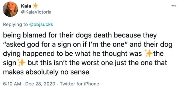 hellofresh lea michele - Ooo Kaia being blamed for their dogs death because they "asked god for a sign on if I'm the one" and their dog dying happened to be what he thought was the sign, but this isn't the worst one just the one that makes absolutely no s