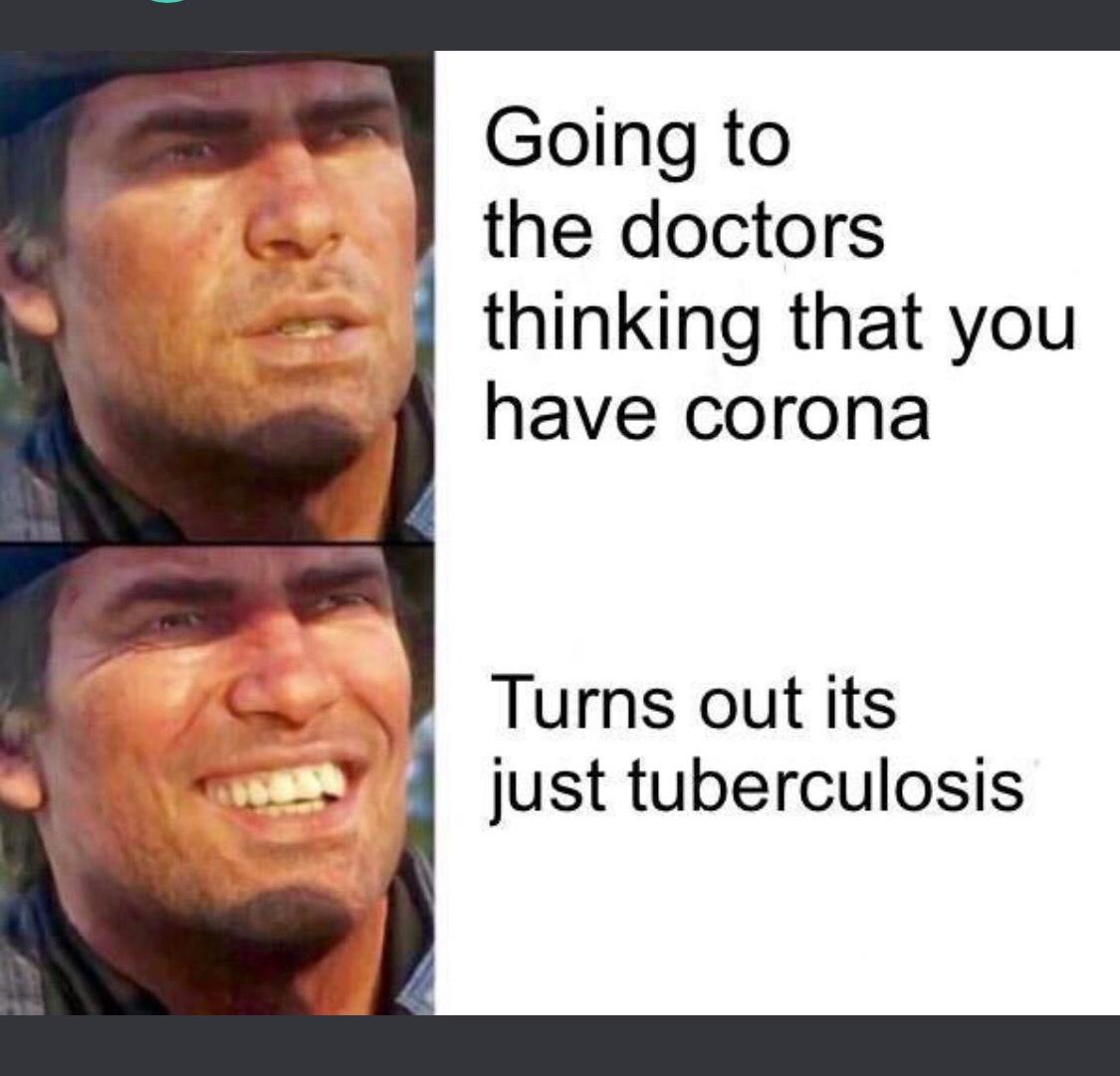 Red Dead Redemption 2 - Going to the doctors thinking that you have corona Turns out its just tuberculosis