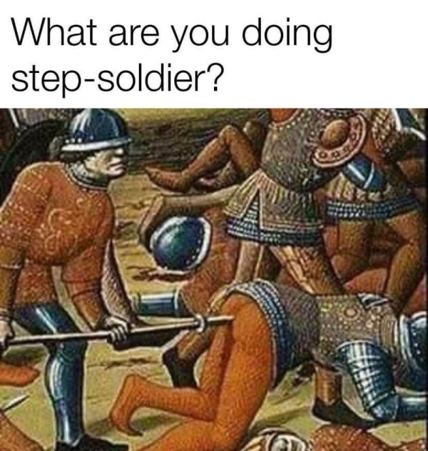 step soldier what are you doing - What are you doing stepsoldier?