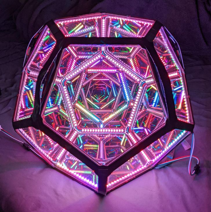 infinity mirror dodecahedron
