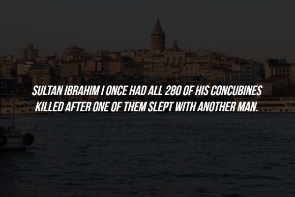 2560 x 2048 - Sultan Ibrahim I Once Had All 280 Of His Concubines Killed After One Of Them Slept With Another Man.