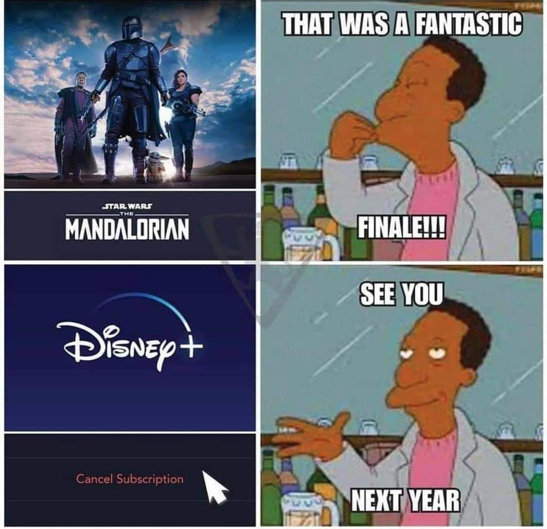 disney channel - That Was A Fantastic Star Wars Mandalorian Finale!!! See You Disneyt Cancel Subscription Next Year