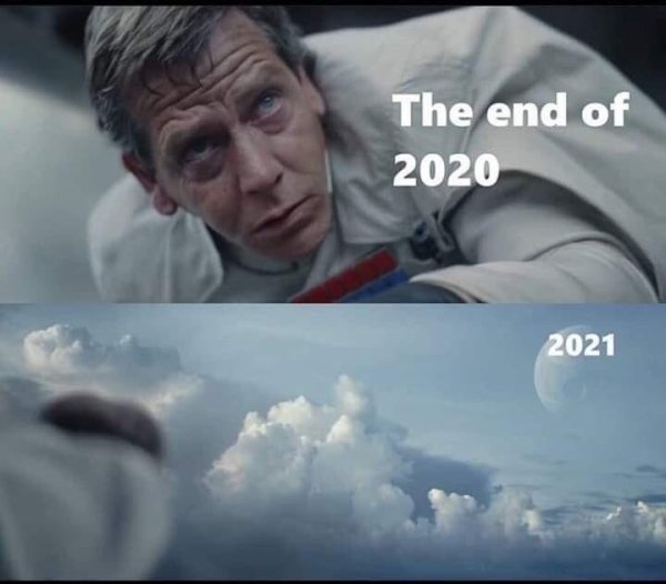 funny pics and memes - death star horizon rogue one - The end of 2020 2021