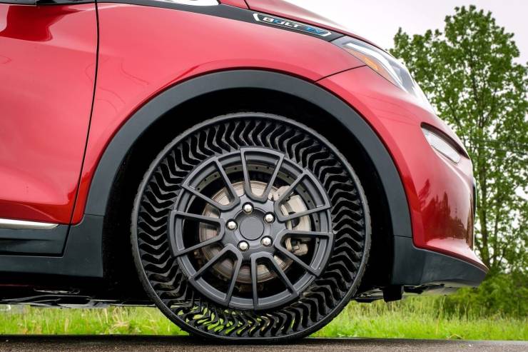 michelin airless tires - Built