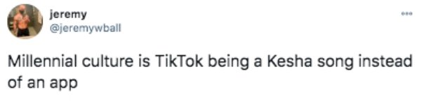 rick wilson joe biden tweet - jeremy Millennial culture is TikTok being a Kesha song instead of an app