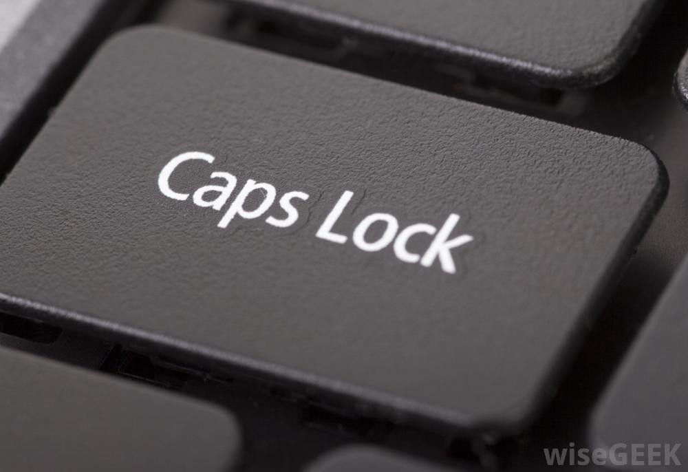 caps lock key - Caps Lock wiseGEEK