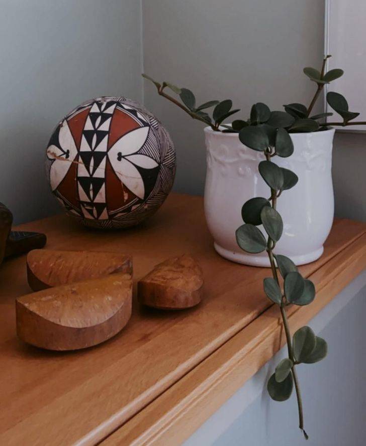 “My grandfather invented the shape of Dove soap. Here are some original wooden molds we have in the house.”