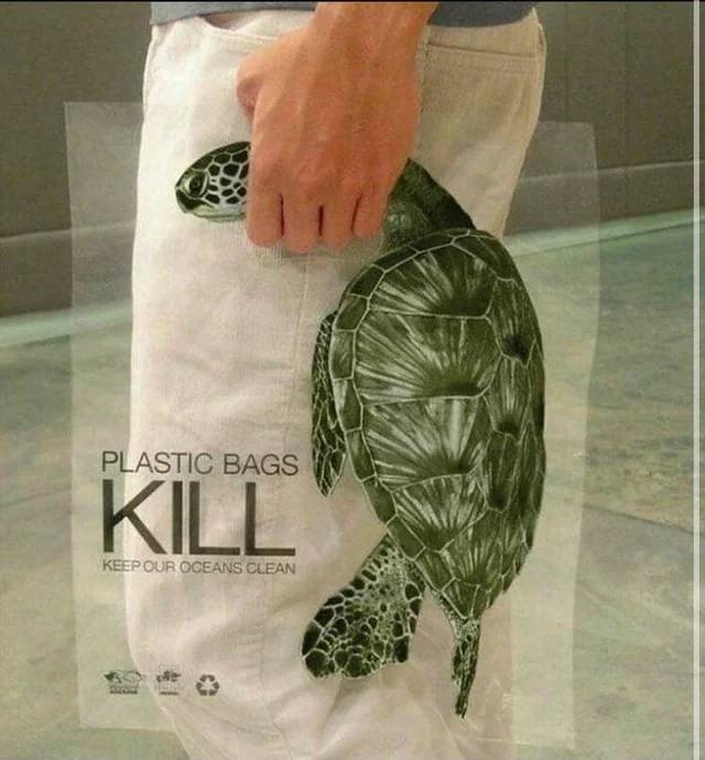 "This anti-plastic bag"