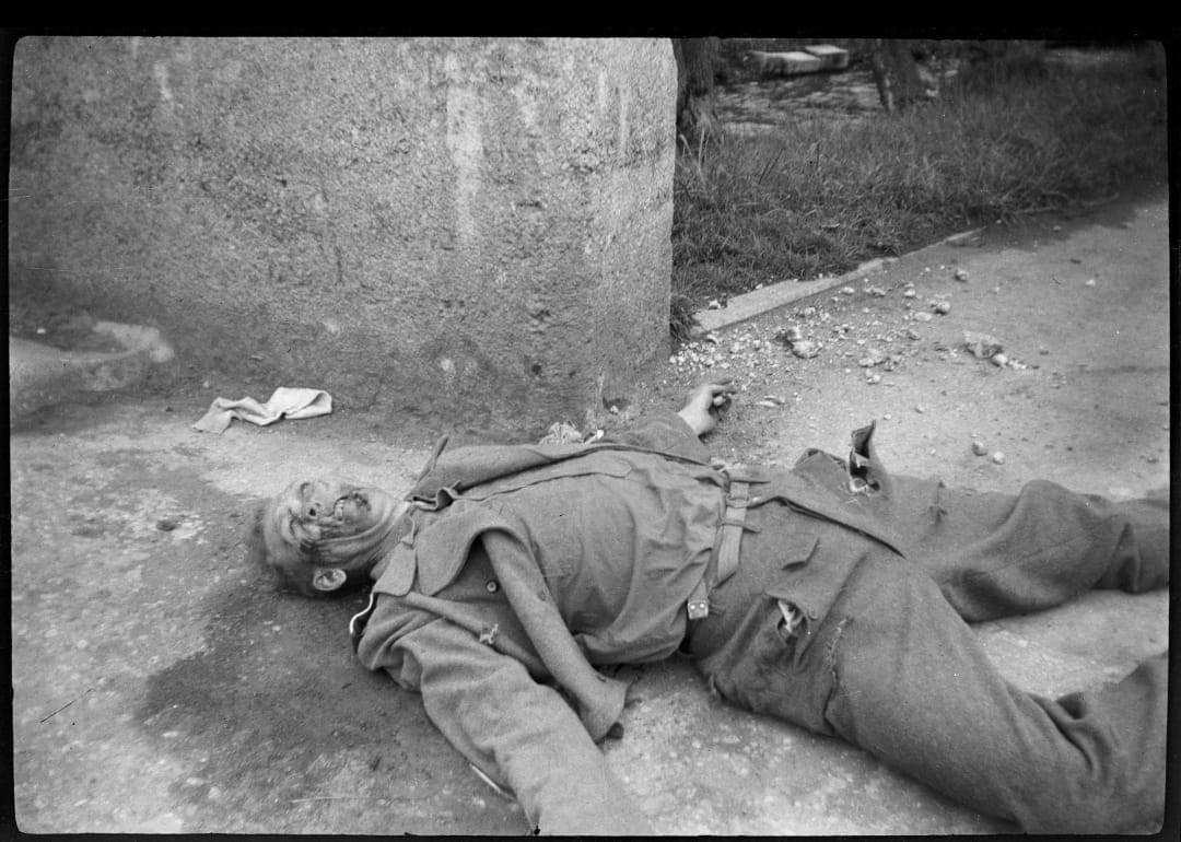 Concentration Camp Guard Beaten to Death by Prisoners, 1945