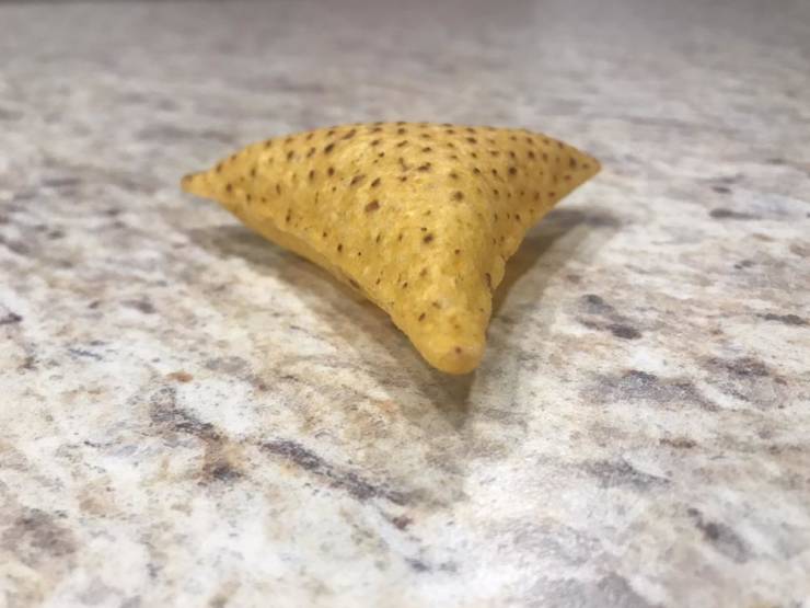 “This perfectly puffed tortilla chip that amazingly didn’t break in the bag.”