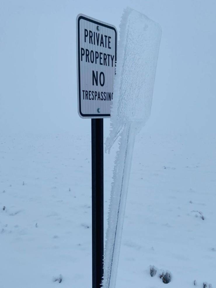 “The ice double of this sign that’s fallen forward.”