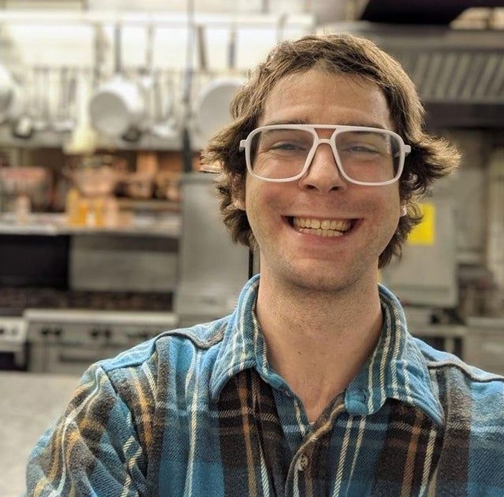 “I got the chance of a lifetime — today, I start working as a chef. This is my first kitchen.”