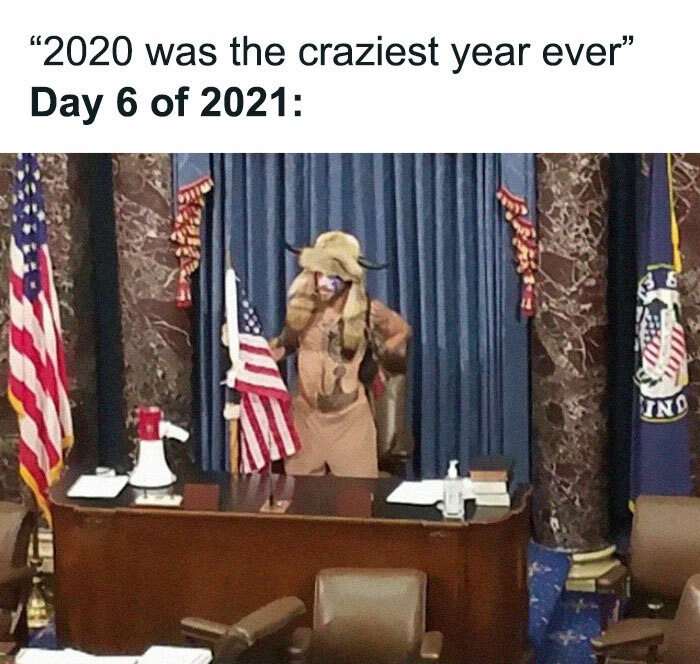 happy memorial day - 2020 was the craziest year ever" Day 6 of 2021 In
