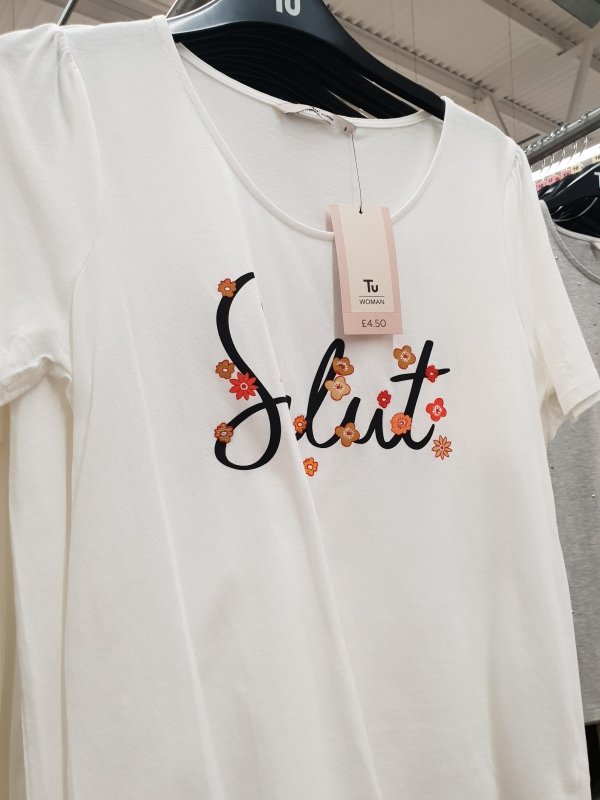 t shirt - Woman Slut