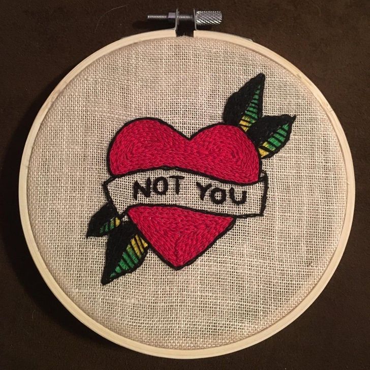 embroidery - Not You