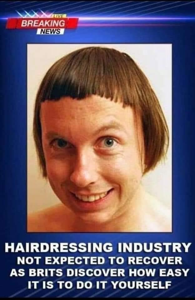 awful haircuts - Breaking News Hairdressing Industry Not Expected To Recover As Brits Discover How Easy It Is To Do It Yourself