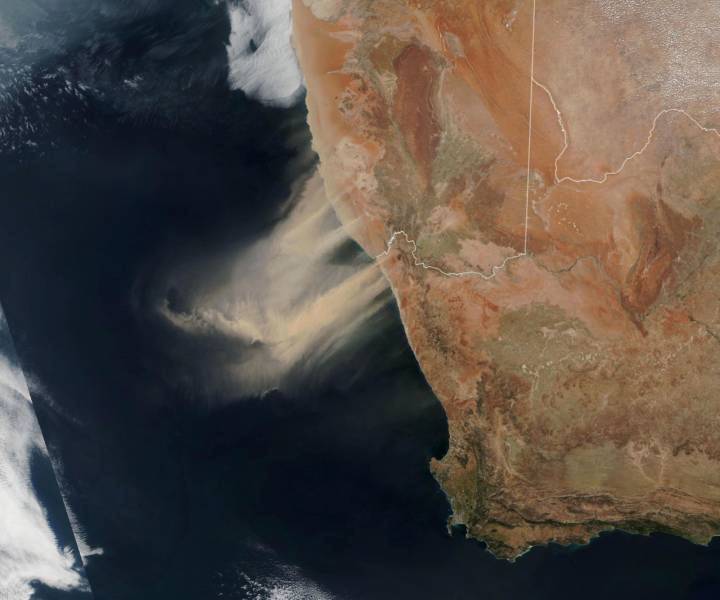 africa dust storm
