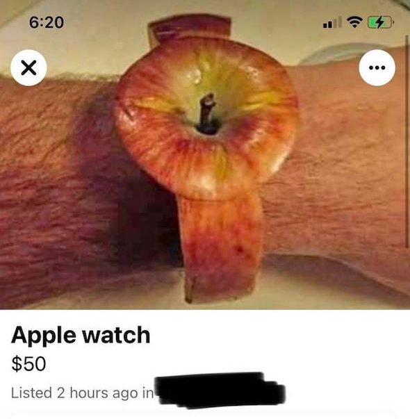 funny craigslist ads -- apple watch pun