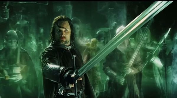 aragorn with sword