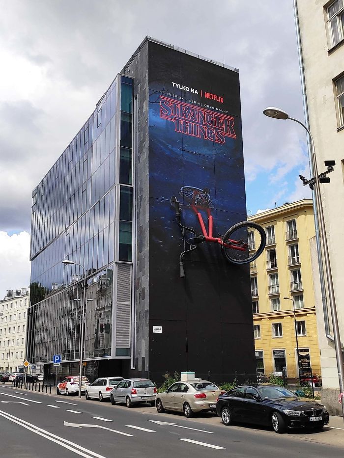 netflix advertisement outdoor