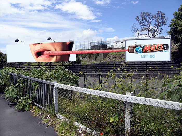 creative billboards - Look Look mas Chilled