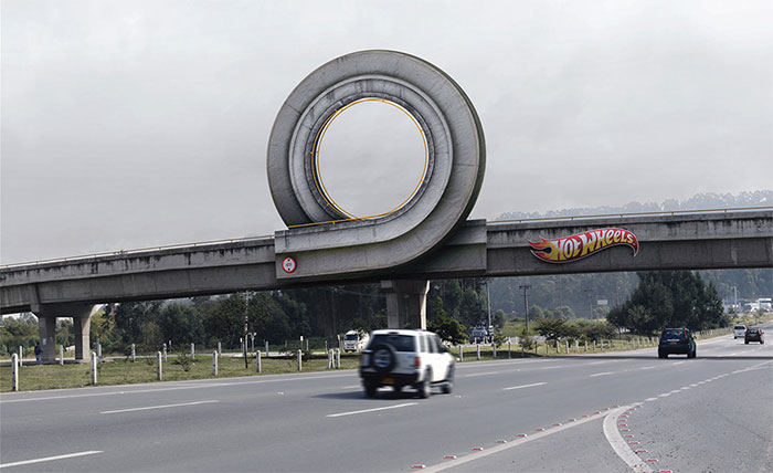 hot wheels billboard - Mowheels