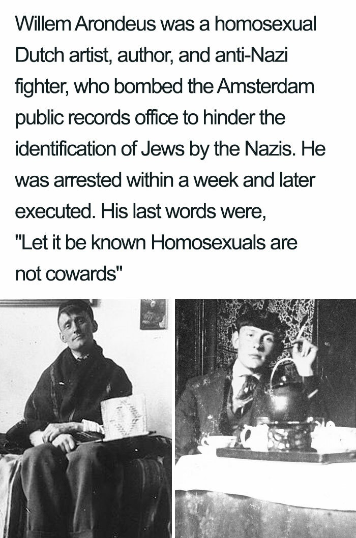 amazing people - human behavior - Willem Arondeus was a homosexual Dutch artist, author, and antiNazi fighter, who bombed the Amsterdam public records office to hinder the identification of Jews by the Nazis. He was arrested within a week and later execut