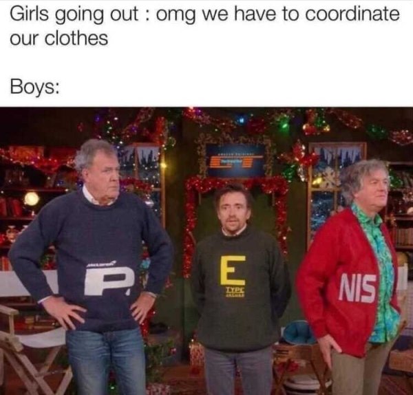 grand tour sweaters - Girls going out omg we have to coordinate our clothes Boys Vip E Type Nis