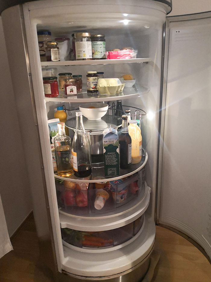 lazy susan refrigerator - bio F