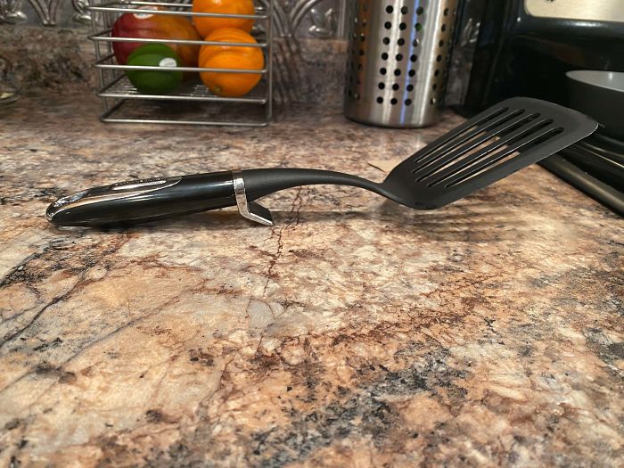 spatula on counter