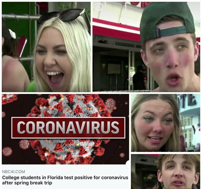 collage - Te Coronavirus NBC4I.Com College students in Florida test positive for coronavirus after spring break trip