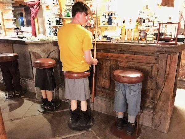 mannequin bar stools
