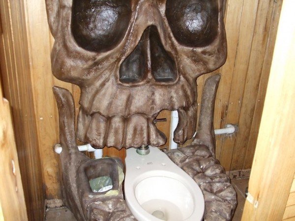 crazy toilet