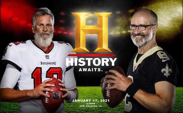 history channel - Fi Buccaneers History Awaits. 0140PM New Orleans, La