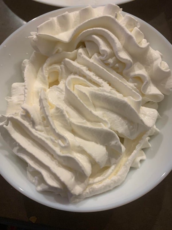 whipped cream