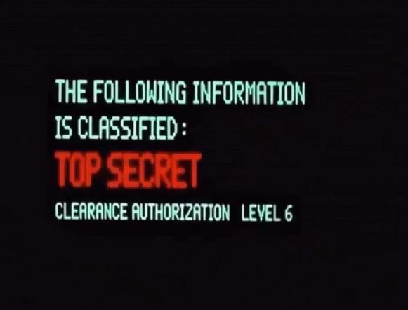 display device - The ing Information Is Classified Top Secret Clearance Authorization Level 6