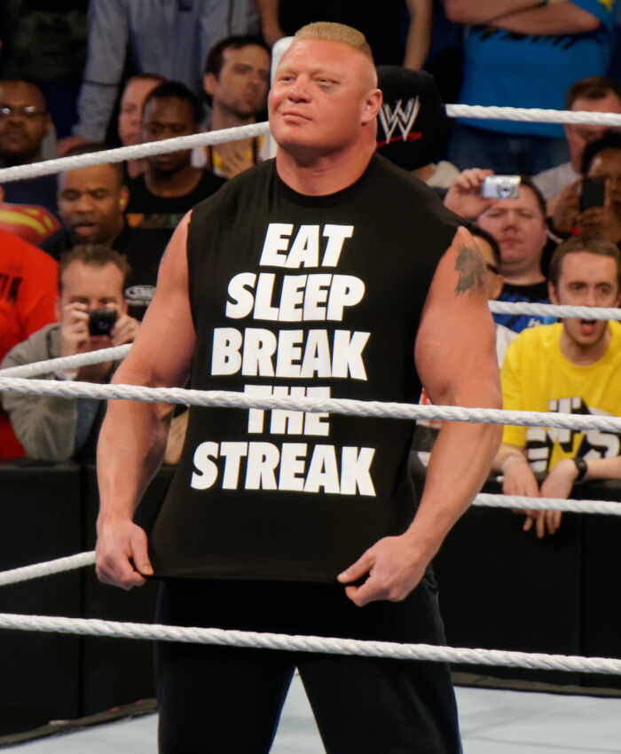 wrestler - W Eat Sleep Break Streak