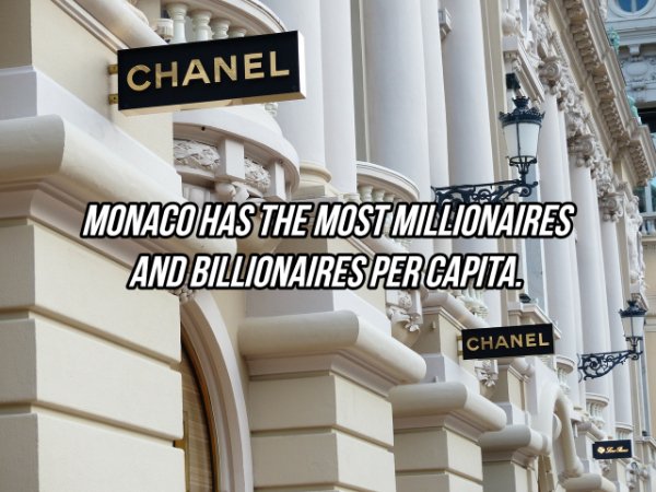 chanel fashion house - Chanel Monaco Has The Most Millionaires And Billionaires Per Capita. Chanel