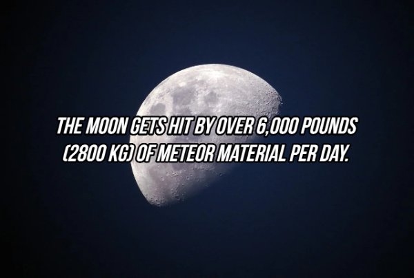 bitdefender antivirus - The Moon Gets Hit Byover 6,000 Pounds 2800 Kg Of Meteor Material Per Day.