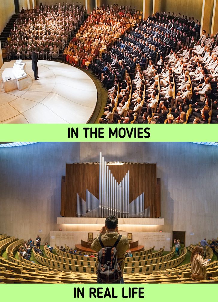 auditorium - In The Movies In Real Life