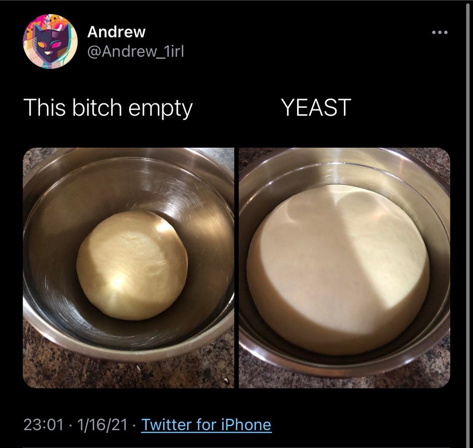 Andrew This bitch empty Yeast 11621 Twitter for iPhone