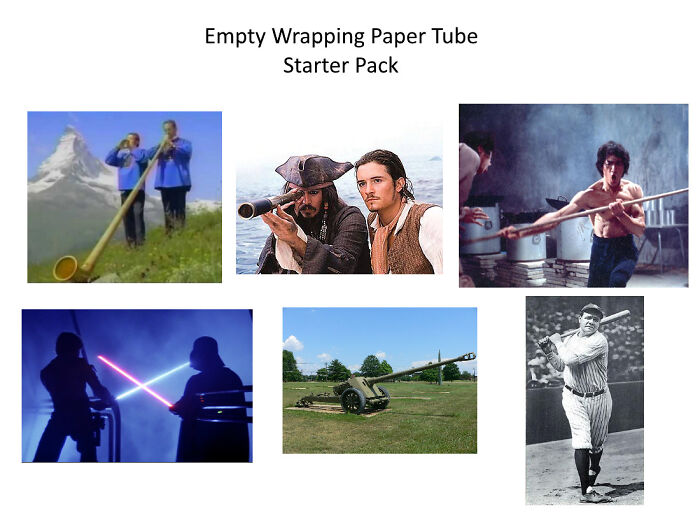 empty wrapping paper tube starter pack - Empty Wrapping Paper Tube Starter Pack