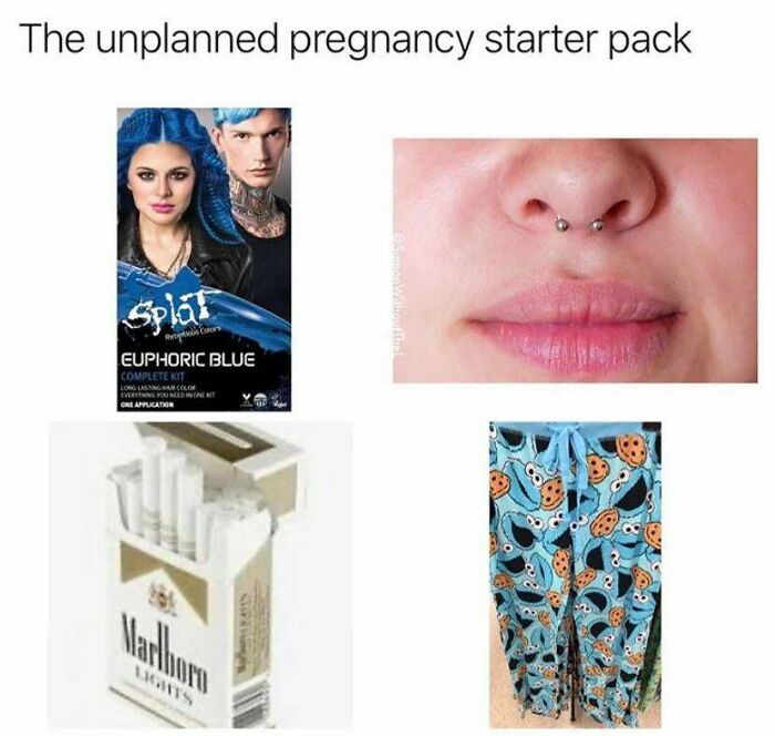 unplanned pregnancy starter pack - The unplanned pregnancy starter pack Samolo Splt Euphoric Blue Complete Kit Vini One Application