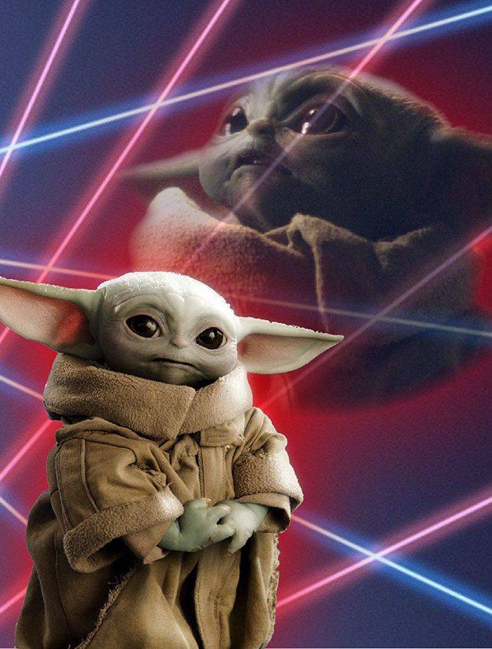 lock screen baby yoda