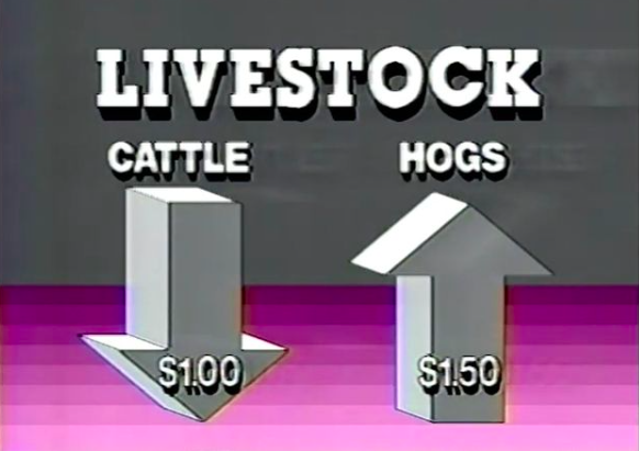 material - Livestock Cattle Hogs $1.00 $1.50