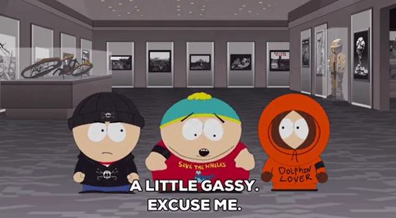 south park - Dolphy Lover Save Talkhiles A Little Gassy. Excuse Me.